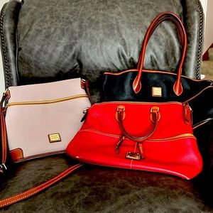 Lot of 3 Authentic Dooney & Bourke Gently used bags! Smoke free